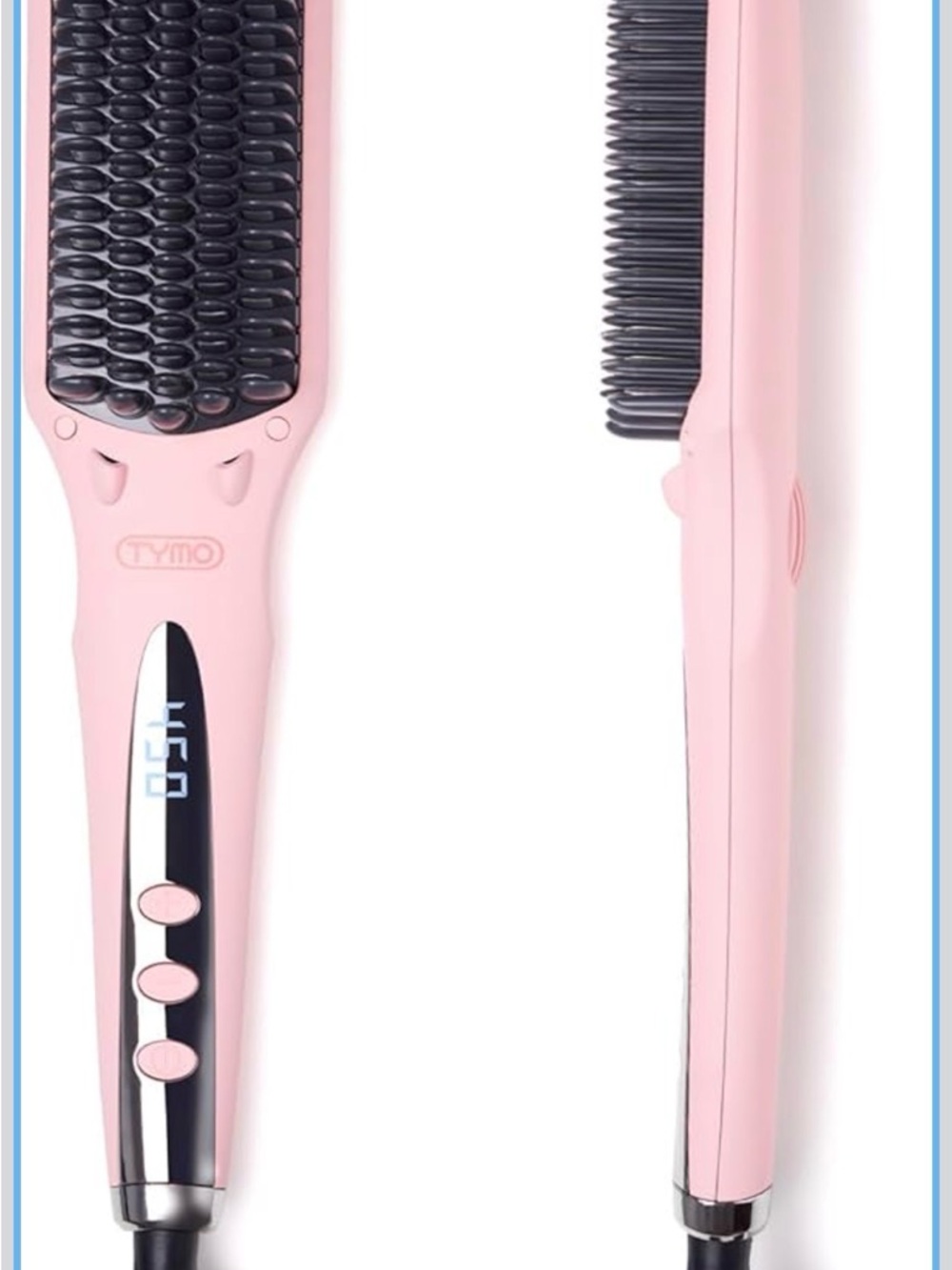 IONIC Hair Straightening Brush - Smooth, Frizz-Free Styling